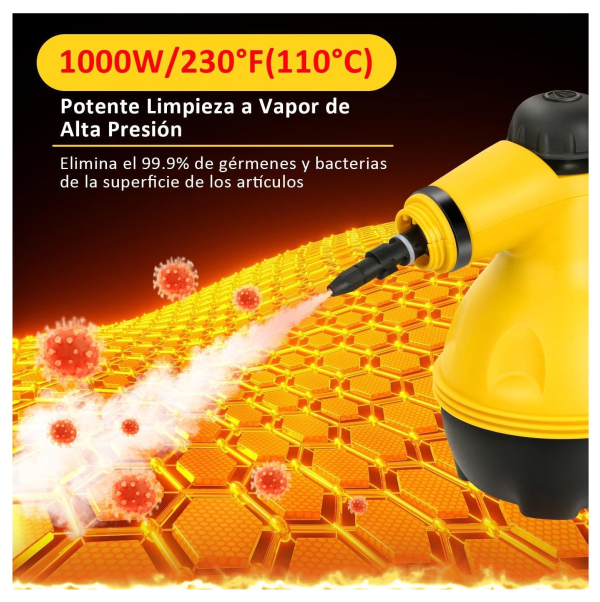 MAQUINA DE LIMPIEZA A VAPOR MULTIFUNCIONAL